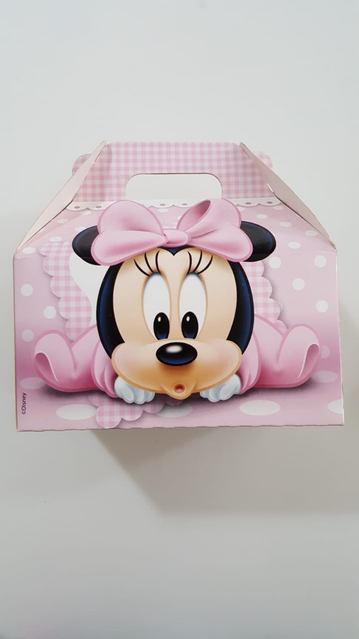 Caixa Maleta Kids G Minnie Baby 10 Unidades
